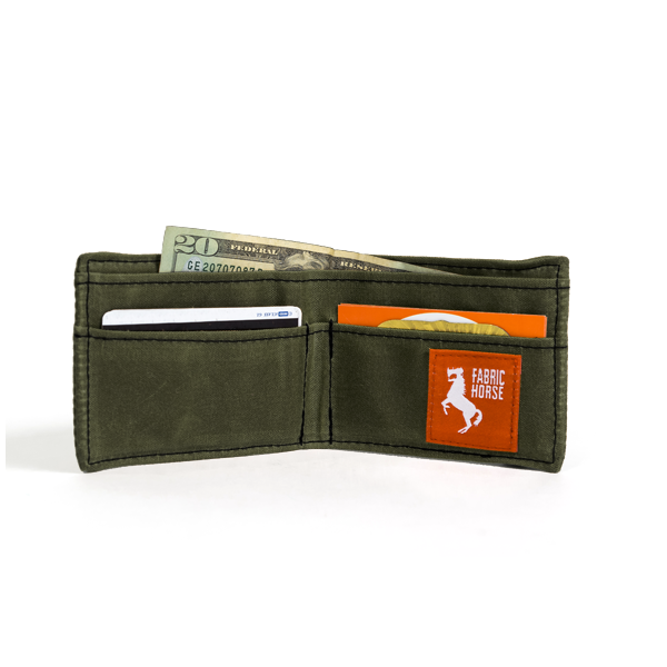 Fabric Horse | Bifold Wallet - Olive | Fabric Horse