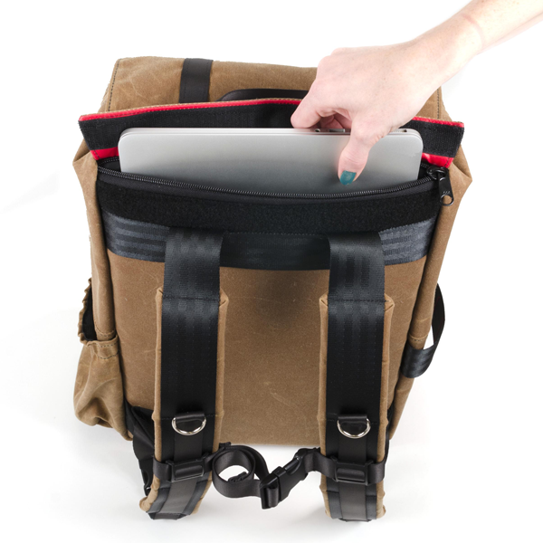 Custom add on laptop compartment for +$50