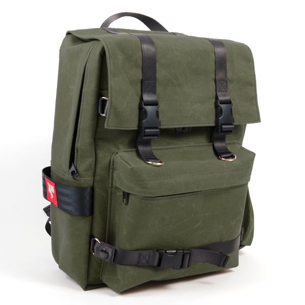 Fabric Horse, Rucksack Luxe Backpack - Olive